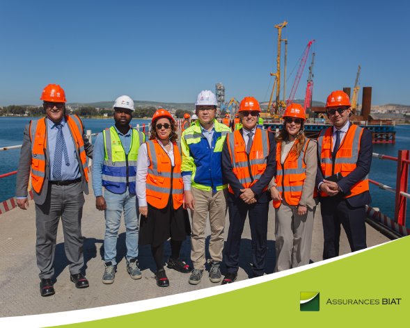 Assurances BIAT affirme son rôle d’assureur-conseil sur le chantier du nouveau pont de Bizerte